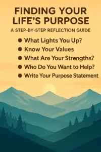 Finding your life purpose
